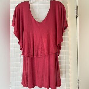 EUC Red Women's Top